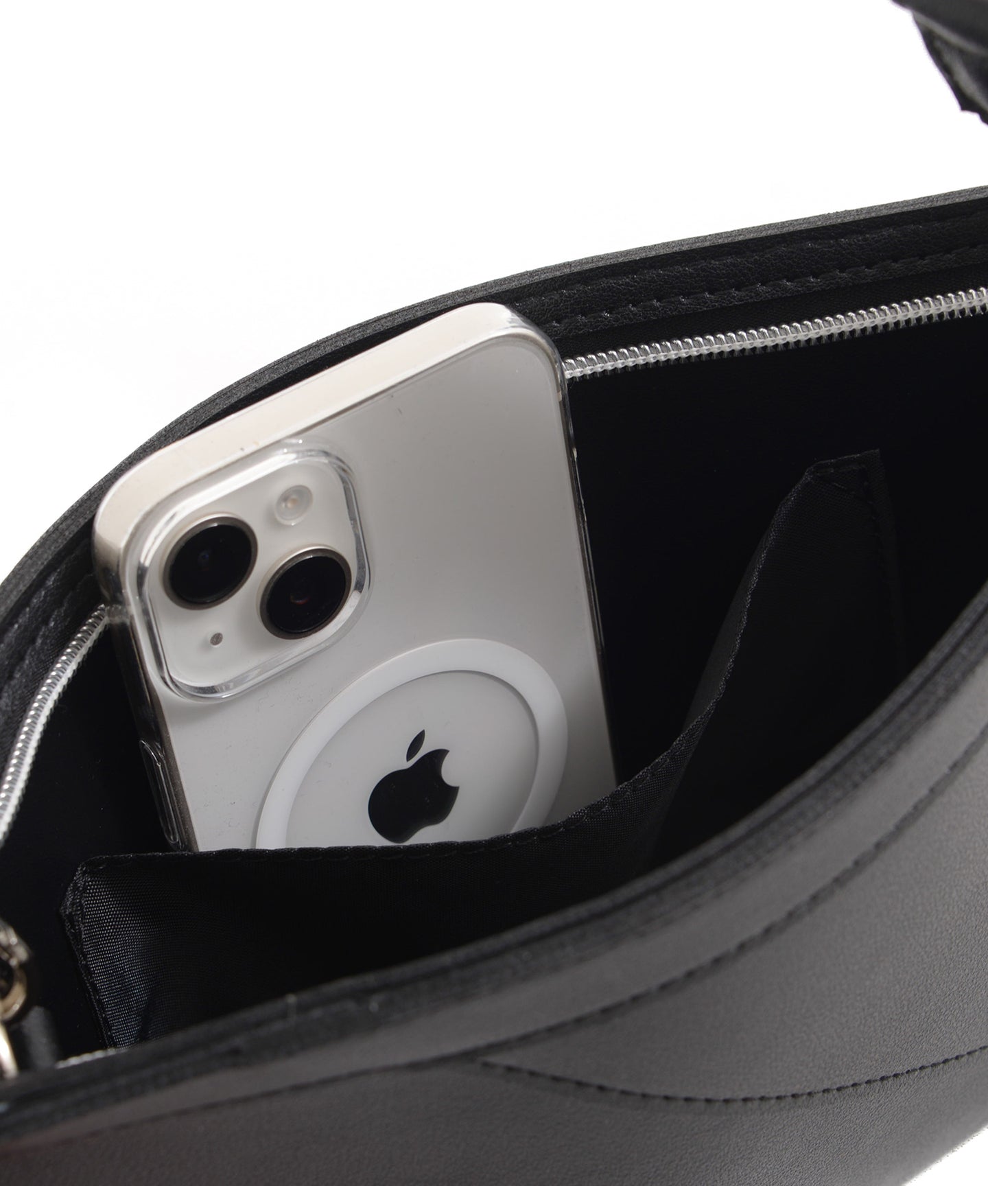 Arnold Palmer フェイクレザー パネルショルダーバッグ